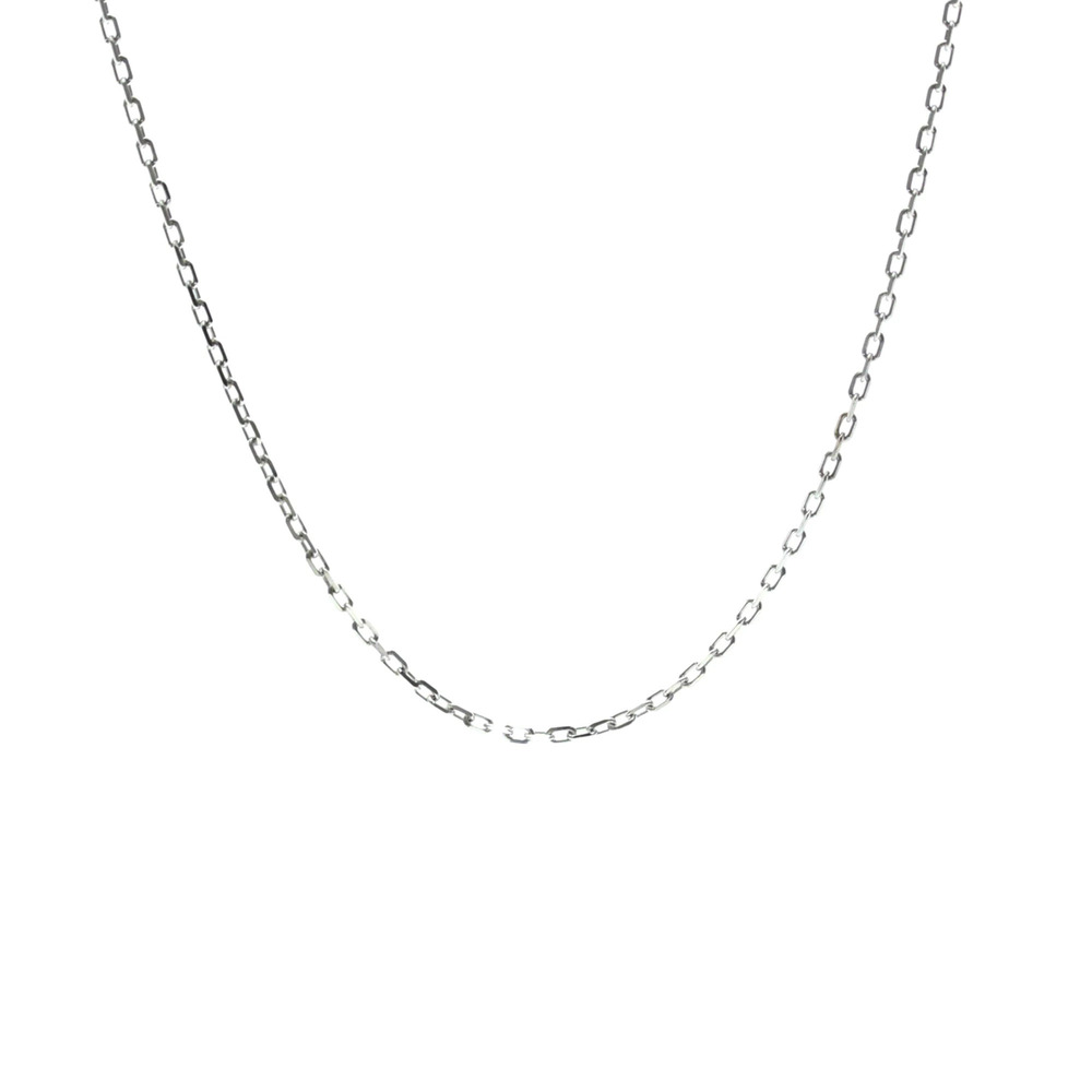 Cartier Chain Necklace White Gold (18K) No Stone Men,Women Fashion Necklace (...